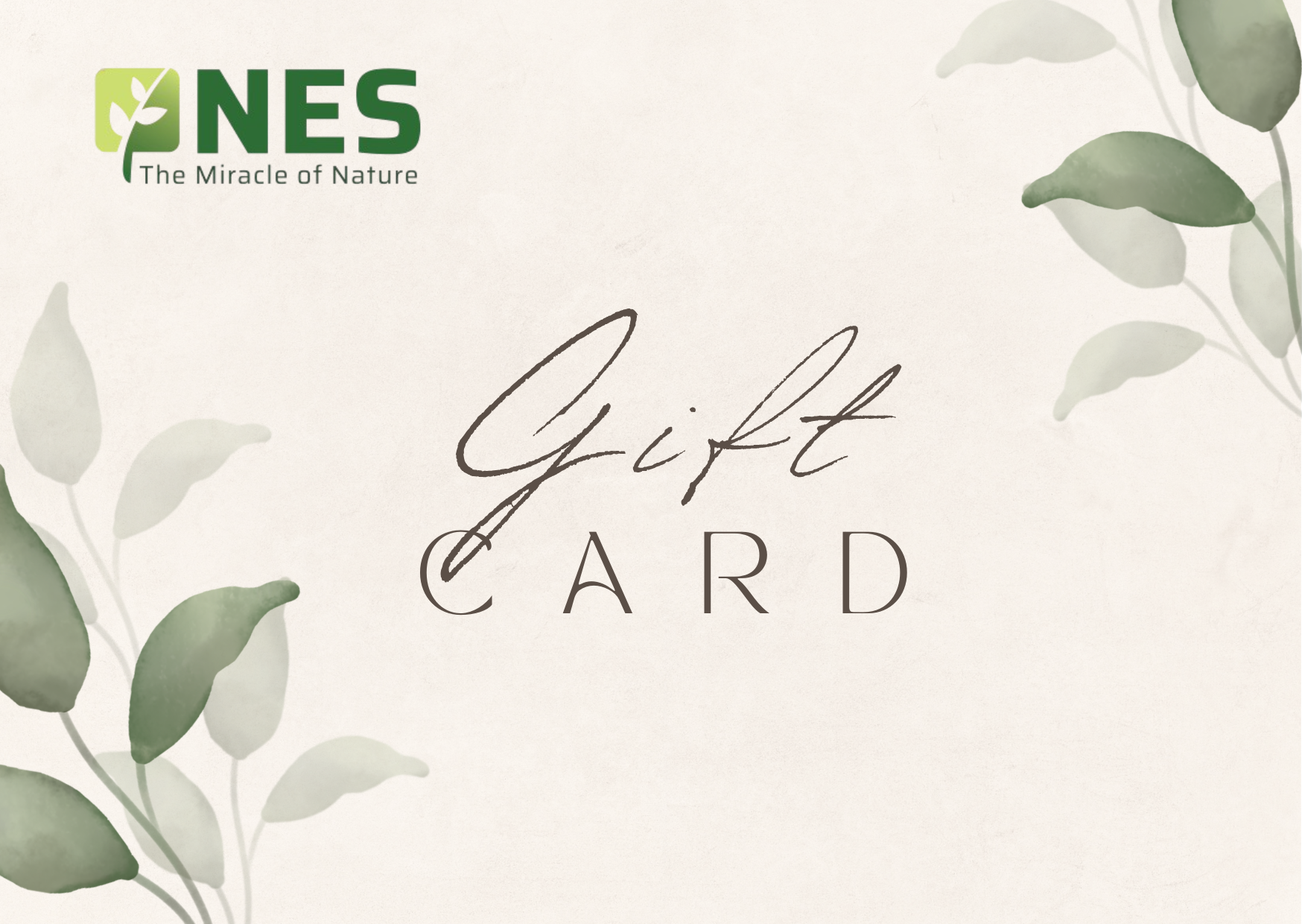 גיפט קארד נס הטבע
